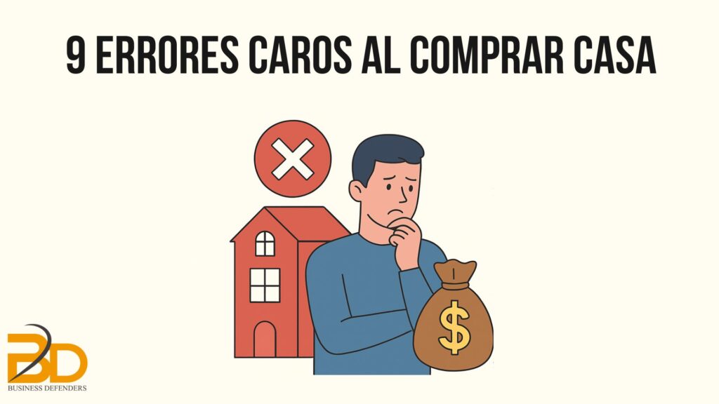 9 errores al comprar casa