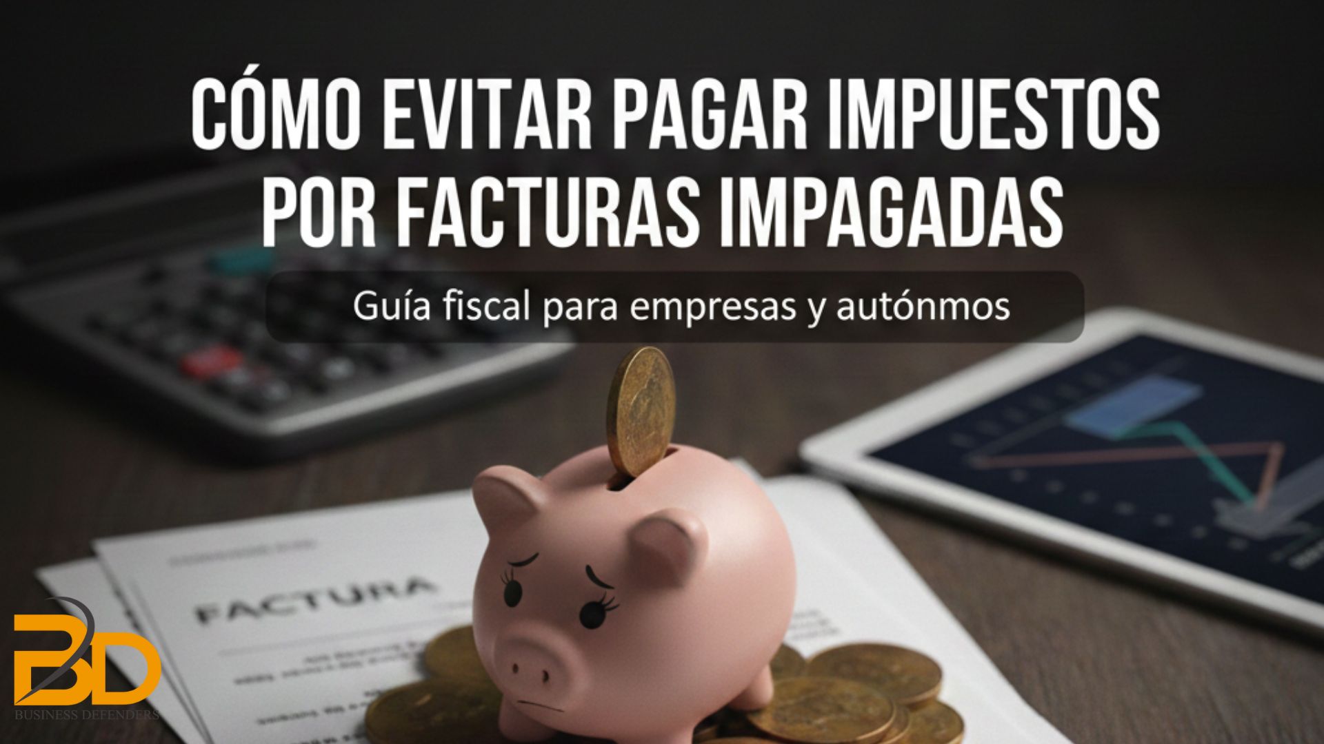 Cómo evitar pagar impuestos por facturas impagadas | Guía 2026